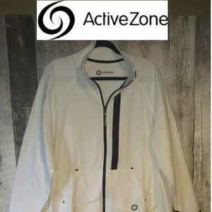 Women's ActiveZone Fleece workout Jacket Size 2XL